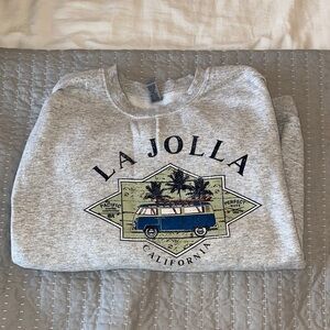 Gray Crew Neck Sweater